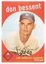 1959 Topps Baseball Cards      071      Don Bessent